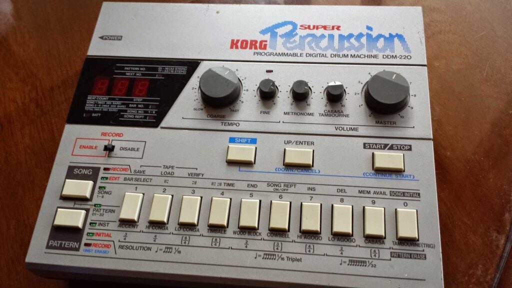 korg ddm 220 Right Music Records