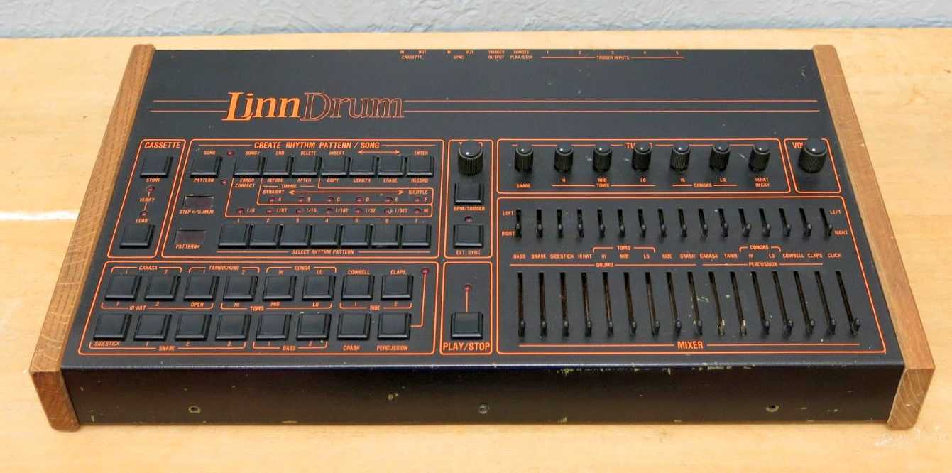 linn electronics linndrum lm2 4 Right Music Records