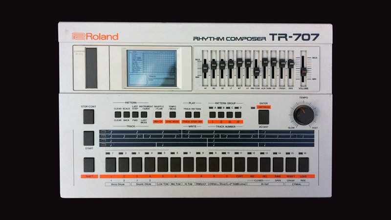 roland tr 707 Right Music Records