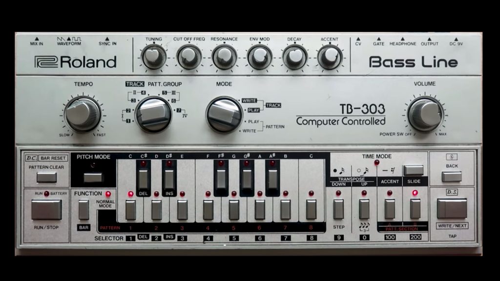 roland tb 303 bass line samples by musho Right Music Records