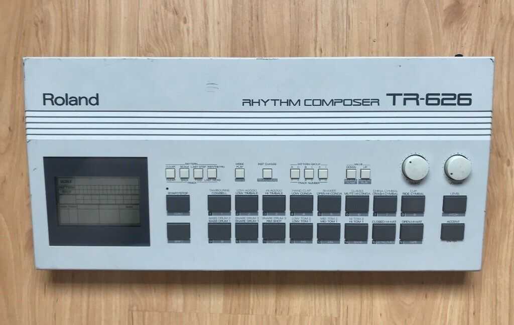 Roland TR-626 9 roland tr 626 Right Music Records