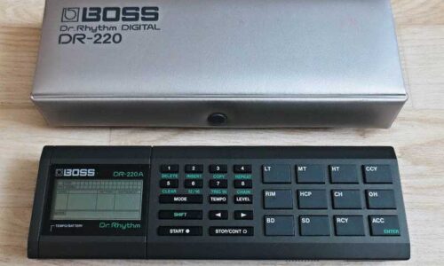 boss dr 220a header Right Music Records