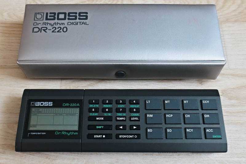 boss dr 220a header Right Music Records