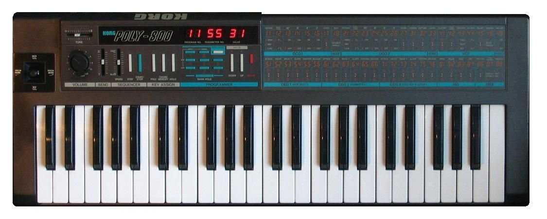 korg poly 800 Right Music Records